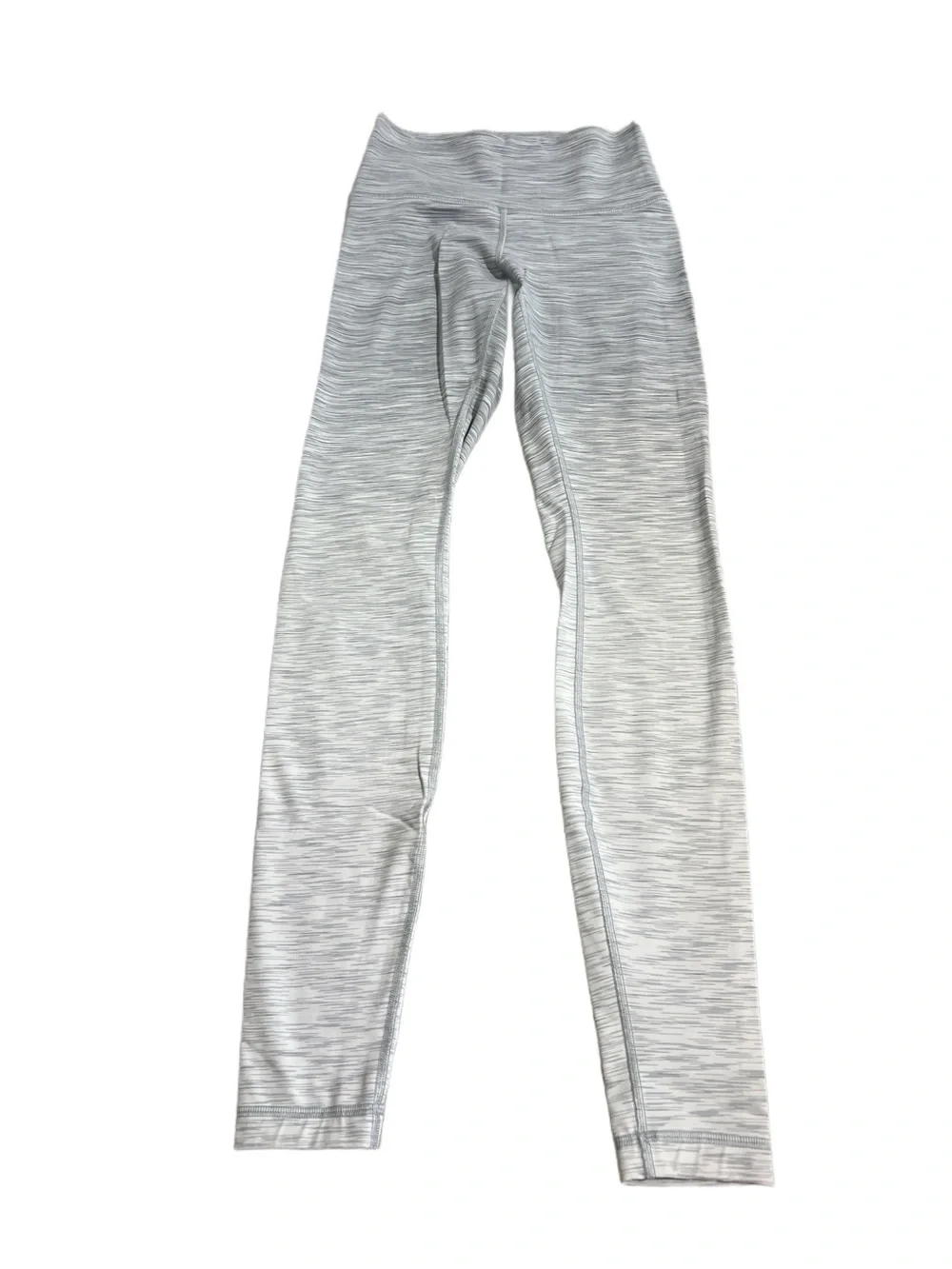 lululemon athletica Light Heather Gray Ombre Womens Stretch Leggings